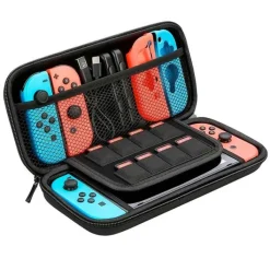 Discount Housse pour Switch Noire Manette, Casque, Protection Console