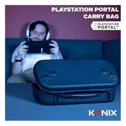 Best Housse pour Playstation Portal Noire Manette, Casque, Protection Console