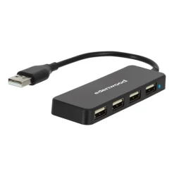 Sale HUB USB-A 4 Ports USB 2.0 – Haute Vitesse 480 Mbps Hub, Dock, Lecteur De Carte