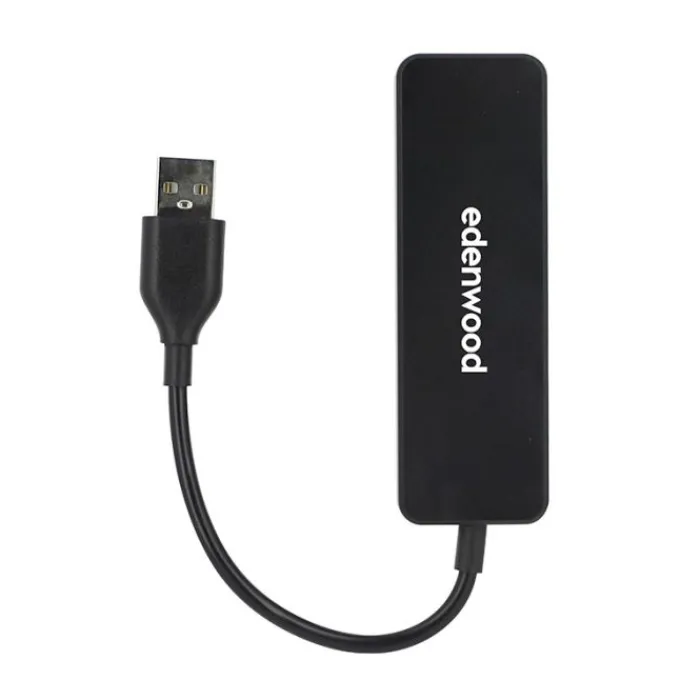 Sale HUB USB-A 4 Ports USB 2.0 – Haute Vitesse 480 Mbps Hub, Dock, Lecteur De Carte