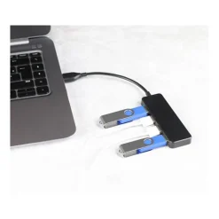 Sale HUB USB-A 4 Ports USB 2.0 – Haute Vitesse 480 Mbps Hub, Dock, Lecteur De Carte
