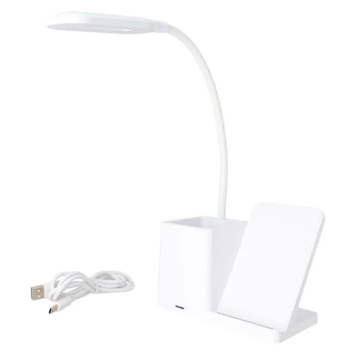 Clearance Lampe de bureau avec support charge par induction Fournitures De Bureau