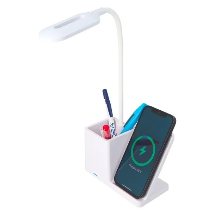 Clearance Lampe de bureau avec support charge par induction Fournitures De Bureau