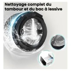 Online Lave-linge hublot 11 kg WF1I1142BBL Lave-Linge Hublot|Lave-Linge Économe En Énergie