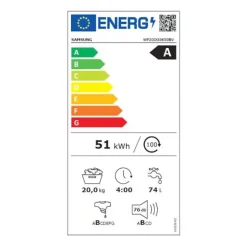 Outlet Lave-linge hublot 20 kg WF20DG8650BV Lave-Linge Hublot|Lave-Linge Économe En Énergie