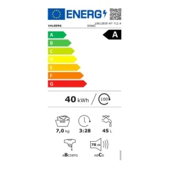 Outlet Lave-linge top 7 kg WT 712 A S566C Lave-Linge Top|Lave-Linge Économe En Énergie