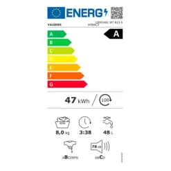 Hot Lave-linge top 8 kg WT 813 A W566C2 Lave-Linge Top|Lave-Linge Économe En Énergie