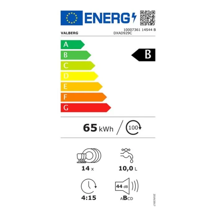 Online Lave-vaisselle 14 couverts 60 cm 14S44 B DXAD929C Lave-Vaisselle Pose Libre 60 Cm