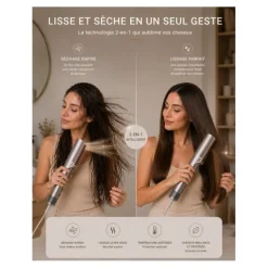 Sale Lisseur séchant 2en1 LISS'AIR Lisseur