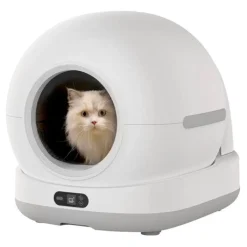 Hot Litière auto nettoyante 72L avec caméra Produits Animaux