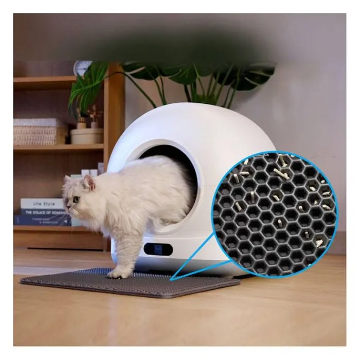 Hot Litière auto nettoyante 72L avec caméra Produits Animaux