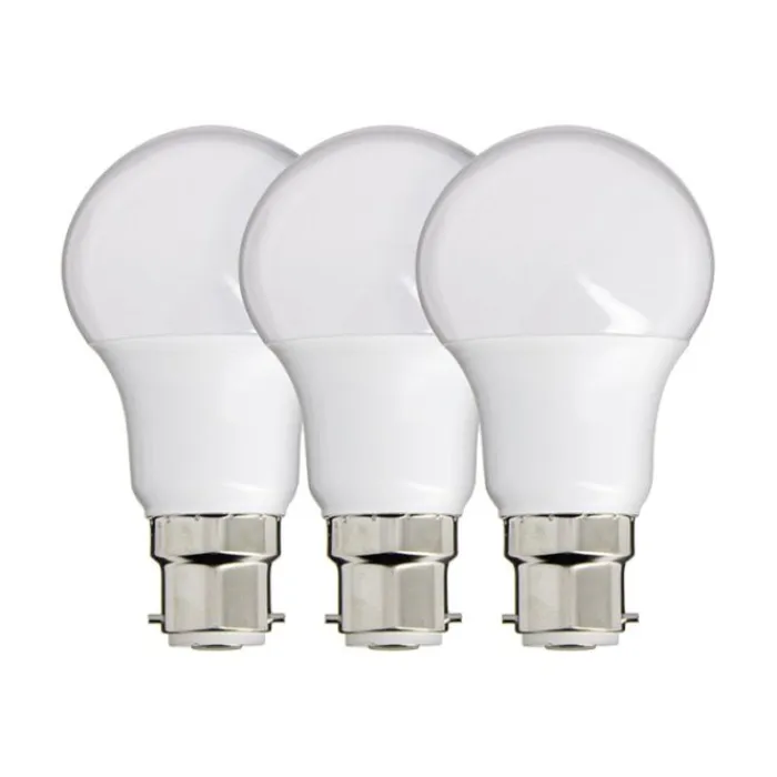 Outlet Lot de 3 Ampoules B22 Led, Ampoules