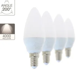 New Lot de 5 Ampoules E14 Led, Ampoules
