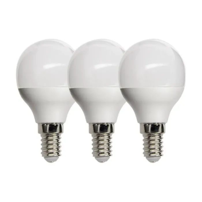 Clearance Lot de 3 Ampoules E14 470LM 3000K Led, Ampoules