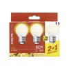 Clearance Lot de 3 Ampoules E27 Type P45 Led, Ampoules