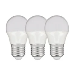 Clearance Lot de 3 Ampoules E27 Type P45 Led, Ampoules