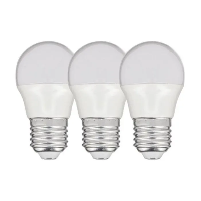Clearance Lot de 3 Ampoules E27 Type P45 Led, Ampoules