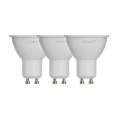 Clearance Lot de 3 Ampoules GU10 345LM 3000K Led, Ampoules