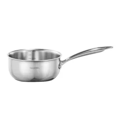New Lot de 3 casseroles inox 18/10 triply Casserole