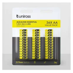 Outlet Lot de 36 Piles LR06 AA Pile - Chargeur