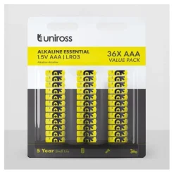 Discount Lot de 36 Piles LR03 AAA Pile - Chargeur