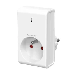 Outlet Lot de 3 prises Télécommandées Blanches Prise, Multiprise, Rallonge