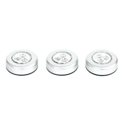 New Lot de 3 Spots lumière Push&Light Eclairage