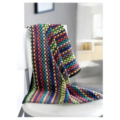Sale Lot de 2 torchons multicolores 50x70cm Vaisselle, Linge De Table