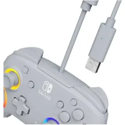 Online Manette filaire Switch AFTERGLOW WAVE Grise Manette, Casque, Protection Console