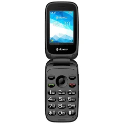 Hot Mobile K43 4G à clapet Noir Téléphone Mobile