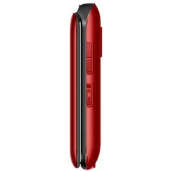 Clearance Mobile K43 4G à clapet Rouge Téléphone Mobile