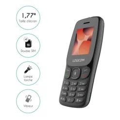 Outlet Mobile E45 4G 128Mo Noir Téléphone Mobile