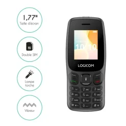 Online Mobile E44 4G 128Mo Noir Téléphone Mobile