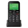 Mobile Sénior Leva E10s 4G Noir Téléphone Mobile