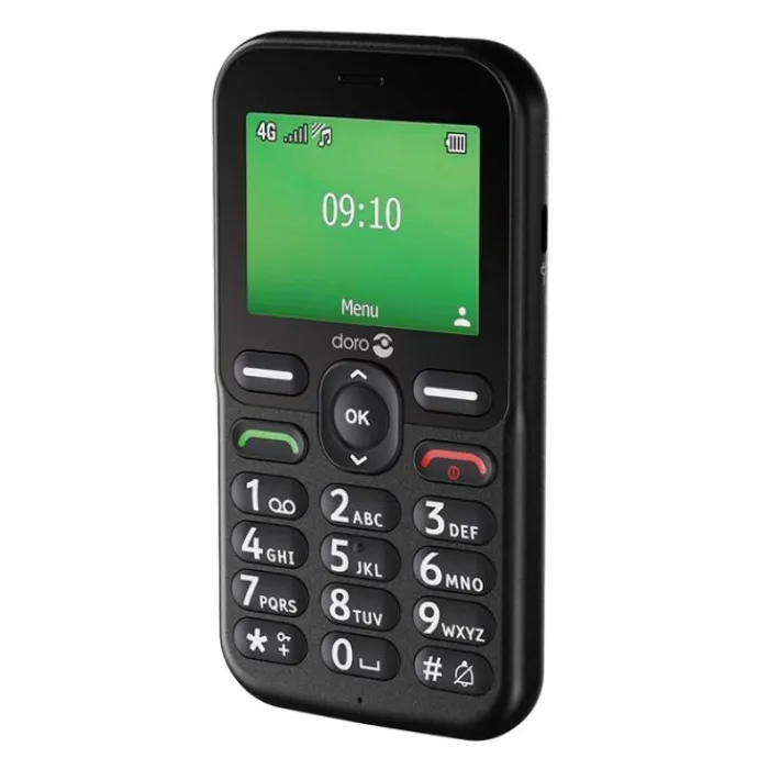 Mobile Sénior Leva E10s 4G Noir Téléphone Mobile