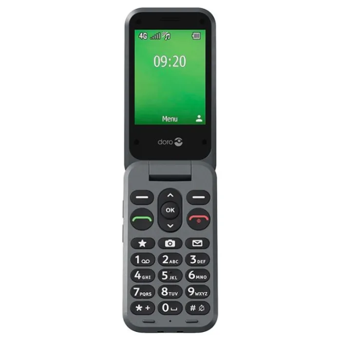 New Mobile Sénior Leva 22s 4G Noir Téléphone Mobile