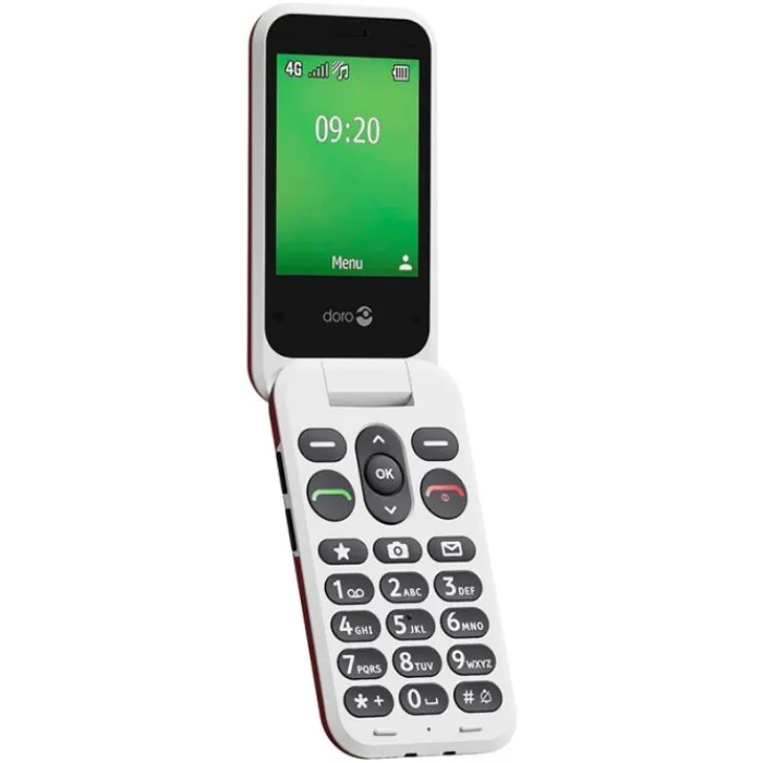Clearance Mobile Sénior Leva 22s 4G Rouge Téléphone Mobile