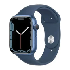 Discount Montre Connectée WATCH Série 7 45mm Bleu Reconditionnée grade A+ Montre Connectée