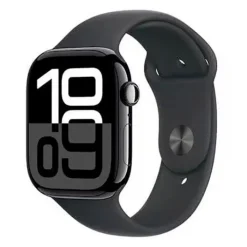Montre connectée Watch S10 46mm GPS Noire Reconditionnée grade A+ Montre Connectée