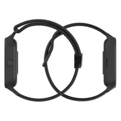 Discount Montre connectée Rainbow Mesh Noir - 2 Bracelets Montre Connectée