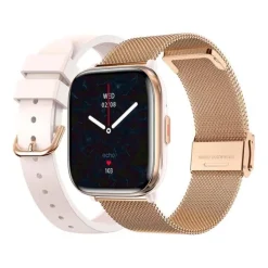 Best Montre connectée Rainbow Nano Bracelets Rose + Métal Gold Montre Connectée