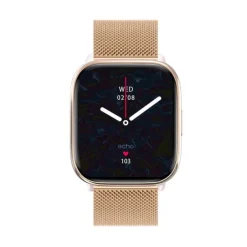 Best Montre connectée Rainbow Nano Bracelets Rose + Métal Gold Montre Connectée