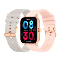 Discount Montre connectée Rainbow Lite Rose + bracelet Gris Montre Connectée