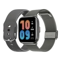 Discount Montre connectée Rainbow Nano Bracelets Gris + Métal Montre Connectée