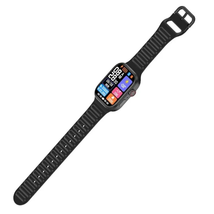 New Montre connectée LD80 Plus Noire Montre Connectée