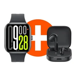 Outlet Montre connectée Redmi Watch5 Noire + Buds6 Montre Connectée
