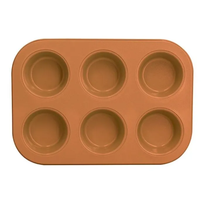 Clearance Moule 6 muffins 26x18 cm céramique Ustensiles De Cuisine|Moulerie
