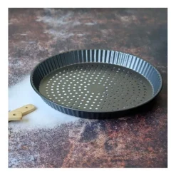Best Moule tarte 32cm perforé Ustensiles De Cuisine|Moulerie