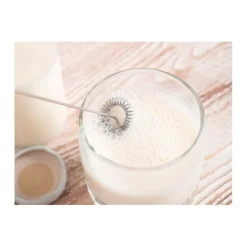 Clearance Mousseur BEEPER à lait avec fouet acier Cafetière Italienne