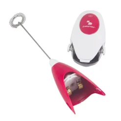 Clearance Mousseur BEEPER à lait avec fouet acier Cafetière Italienne